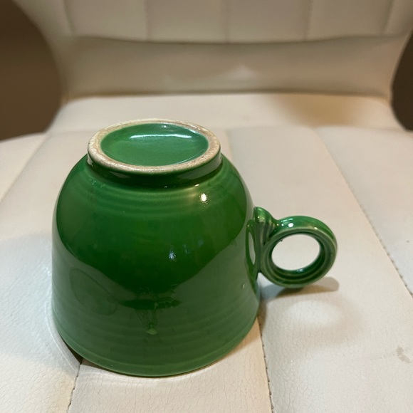 Medium Green Fiestaware Tea Cup - Picture 3 of 5